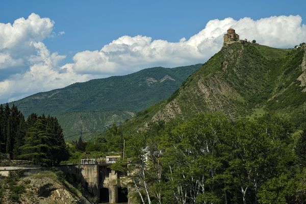 Medieval buildings of the Shio-Mgvime monastic complex