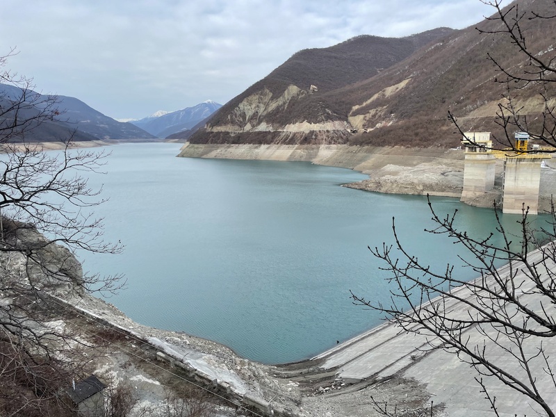 Zhinvali reservoir
