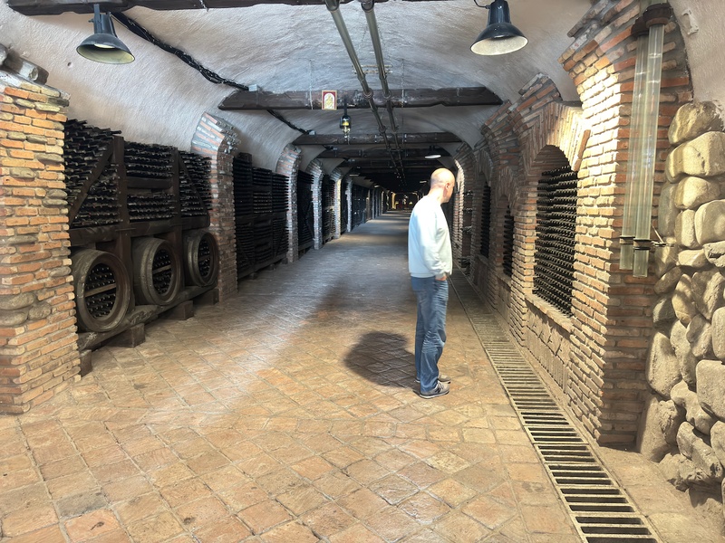 Inside Khareba tunnel